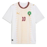 Dres Maroko Brahim Diaz #10 Preč MS 2026 Krátky Rukáv